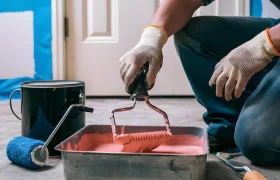 painter-gloves-mixes-paint-metal-tray-with-roller-can-nearby-social-media-post-size_896558-75996